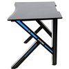 Стол AKRacing GAMING DESK-140 black/blue, компьютерный (для геймеров), черный/синий фото 2