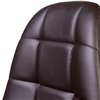 Кресло LM-9800 коричневый для персонала, хром, экокожа фото 9
