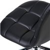 Кресло LM-9800 черный для персонала, хром, экокожа фото 8