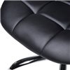 Кресло LM-9800 черный для персонала, хром, экокожа фото 9