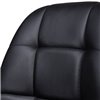 Кресло LM-9800 черный для персонала, хром, экокожа фото 10