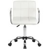 Кресло LM-9400/white для оператора, экокожа, цвет белый фото 2