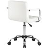 Кресло LM-9400/white для оператора, экокожа, цвет белый фото 5