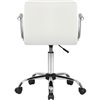 Кресло LM-9400/white для оператора, экокожа, цвет белый фото 6