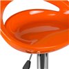 Стул барный LM-1010 Disco оранжевый, пластик фото 7