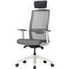 Кресло DUOREST DuoFlex QUANTUM Q700C_W (Q7) для руководителя, ортопедическое, сетка/ткань, цвет серый фото 1
