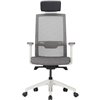 Кресло DUOREST DuoFlex QUANTUM Q700C_W (Q7) для руководителя, ортопедическое, сетка/ткань, цвет серый фото 2