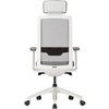 Кресло DUOREST DuoFlex QUANTUM Q700C_W (Q7) для руководителя, ортопедическое, сетка/ткань, цвет серый фото 5