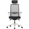 Кресло DUOREST DuoFlex QUANTUM Q700C_W (Q7) для руководителя, ортопедическое, сетка/ткань, цвет серый/черный фото 2
