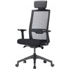 Кресло DUOREST DuoFlex QUANTUM Q700C (Q7) для руководителя, ортопедическое, сетка/ткань, цвет черный фото 1