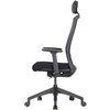 Кресло DUOREST DuoFlex QUANTUM Q700C (Q7) для руководителя, ортопедическое, сетка/ткань, цвет черный фото 3