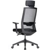 Кресло DUOREST DuoFlex QUANTUM Q700C (Q7) для руководителя, ортопедическое, сетка/ткань, цвет черный фото 4