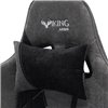 Кресло Бюрократ VIKING X Fabric BLACK игровое, ткань, цвет серый/черный фото 8
