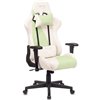 Кресло Бюрократ VIKING X Fabric GREEN игровое, ткань, цвет белый/зеленый фото 1
