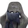 Кресло Бюрократ VIKING X Fabric NAVY игровое, ткань, цвет серый/темно-синий фото 8