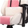 Кресло Бюрократ VIKING X Fabric PINK игровое, ткань, цвет белый/розовый фото 7