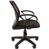 Кресло CHAIRMAN 699 BLACK для оператора, сетка/ткань, цвет черный фото 3