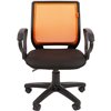 Кресло CHAIRMAN 699 ORANGE для оператора, сетка/ткань, цвет оранжевый/черный фото 2