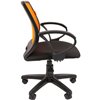 Кресло CHAIRMAN 699 ORANGE для оператора, сетка/ткань, цвет оранжевый/черный фото 3