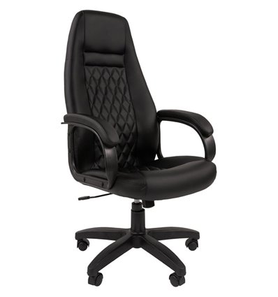 Кресло CHAIRMAN 950 LT BLACK для руководителя, экокожа, цвет черный
