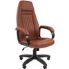 Кресло CHAIRMAN 950 LT BROWN для руководителя, экокожа, цвет коричневый фото 1