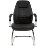 Кресло CHAIRMAN 950V для посетителя, экокожа, цвет черный фото 2
