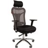 Кресло CHAIRMAN 769/TW-11 для руководителя, сетка/ткань, цвет серый/черный фото 1