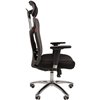 Кресло CHAIRMAN 769/TW-11 для руководителя, сетка/ткань, цвет серый/черный фото 3