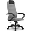 Кресло Метта SU-BP-10 светло-серый для руководителя, ткань фото 4