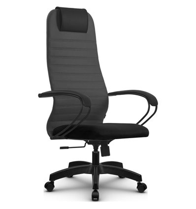 Кресло Метта SU-BP-10 темно-серый для руководителя, ткань