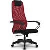 Кресло Метта SU-BP-8 красный для руководителя, сетка/ткань фото 4