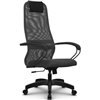 Кресло Метта SU-BP-8 темно-серый для руководителя, сетка/ткань фото 1