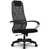 Кресло Метта SU-BP-8 темно-серый для руководителя, сетка/ткань фото 4