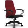 Кресло Метта SU-CP-10 красный для руководителя, ткань фото 1