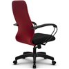 Кресло Метта SU-CP-10 красный для руководителя, ткань фото 3