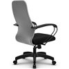 Кресло Метта SU-CP-10 светло-серый для руководителя, ткань фото 3
