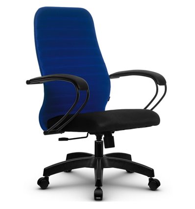 Кресло Метта SU-CP-10 синий для руководителя, ткань