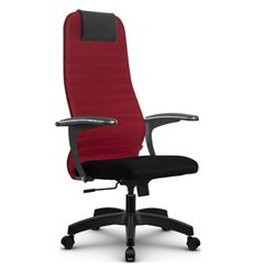 Кресло Метта SU-BM-10 красный для руководителя, ткань