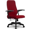 Кресло Метта SU-CM-10 красный для руководителя, ткань фото 4