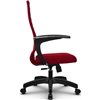 Кресло Метта SU-CM-10 красный для руководителя, ткань фото 5