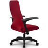 Кресло Метта SU-CM-10 красный для руководителя, ткань фото 6