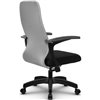 Кресло Метта SU-CM-10 светло-серый для руководителя, ткань фото 3