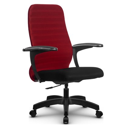 Кресло Метта SU-CM-10P красный для руководителя, ткань