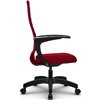 Кресло Метта SU-CM-10P красный для руководителя, ткань фото 5