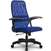 Кресло Метта SU-CM-8 синий для руководителя, сетка/ткань фото 4