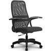 Кресло Метта SU-CM-8P темно-серый для руководителя, сетка/ткань фото 4