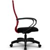 Кресло Метта SU-CP-10P красный для руководителя, ткань фото 2