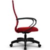 Кресло Метта SU-CP-10P красный для руководителя, ткань фото 5