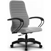Кресло Метта SU-CP-10P светло-серый для руководителя, ткань фото 4