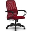 Кресло Метта SU-CP-8 красный для руководителя, сетка/ткань фото 4